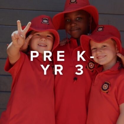 Pre Kindy to Year 3