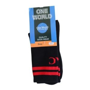 PE Sport Sock - Black (Yrs 7 - 12)