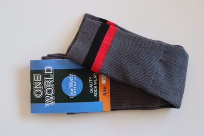 Academic Sock Grey - Long Junior