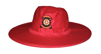 Academic Hat Broadbrim (Red) [Sizes XS - L]