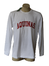 Aquinas Supporter T-Shirt White L/S